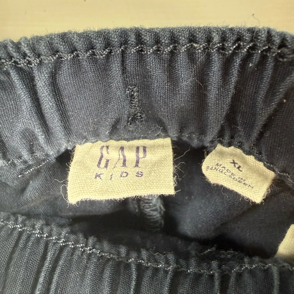 EUC Gap Kids Blue Stretch Twill Joggers
